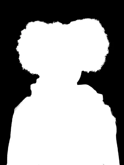 Input image, depth map and portrait matte generated by our algorithms and models.