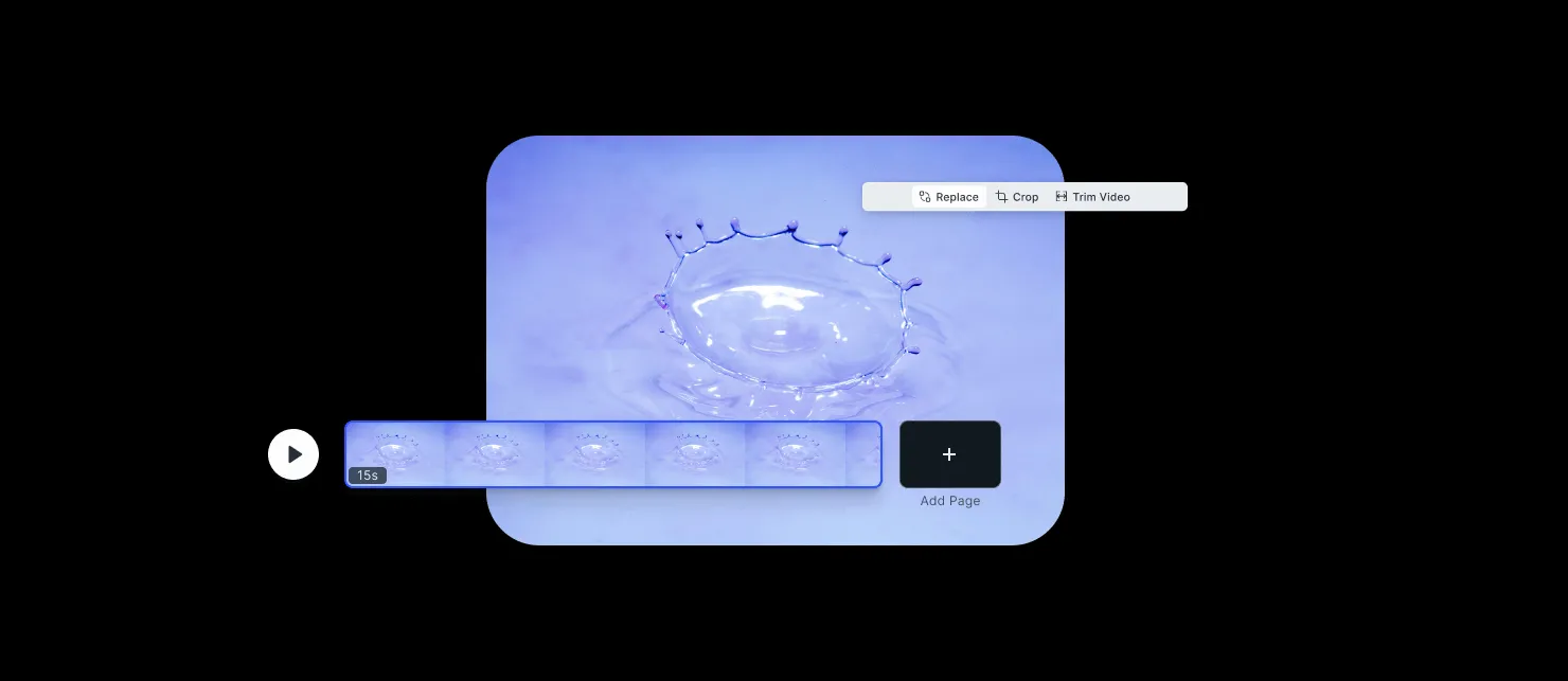 Add, trim and edit your videos in a browser with CE.SDK.