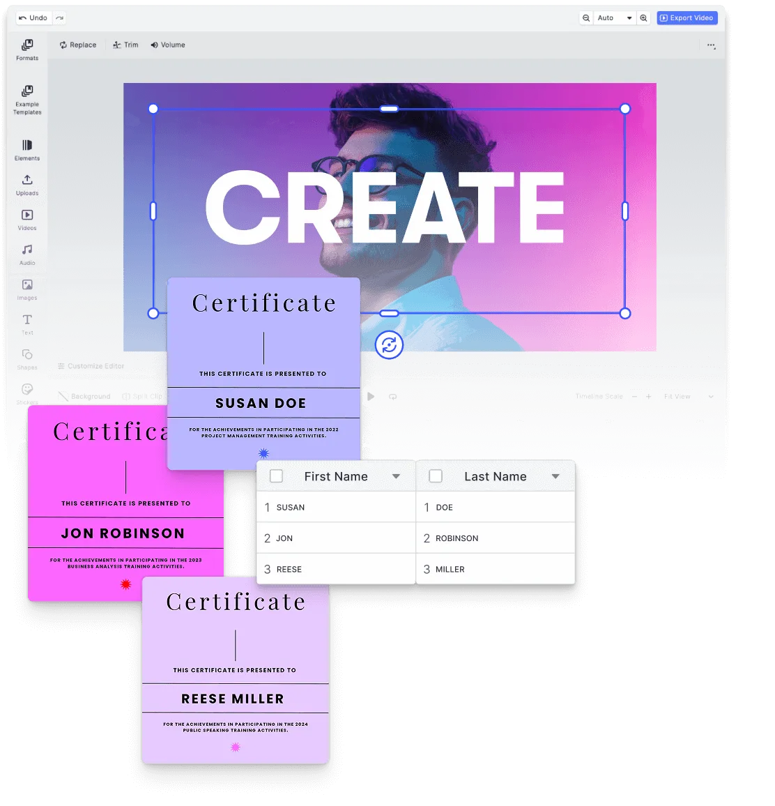 IMG.LY Creative Editor SDK compared against InDesign Server