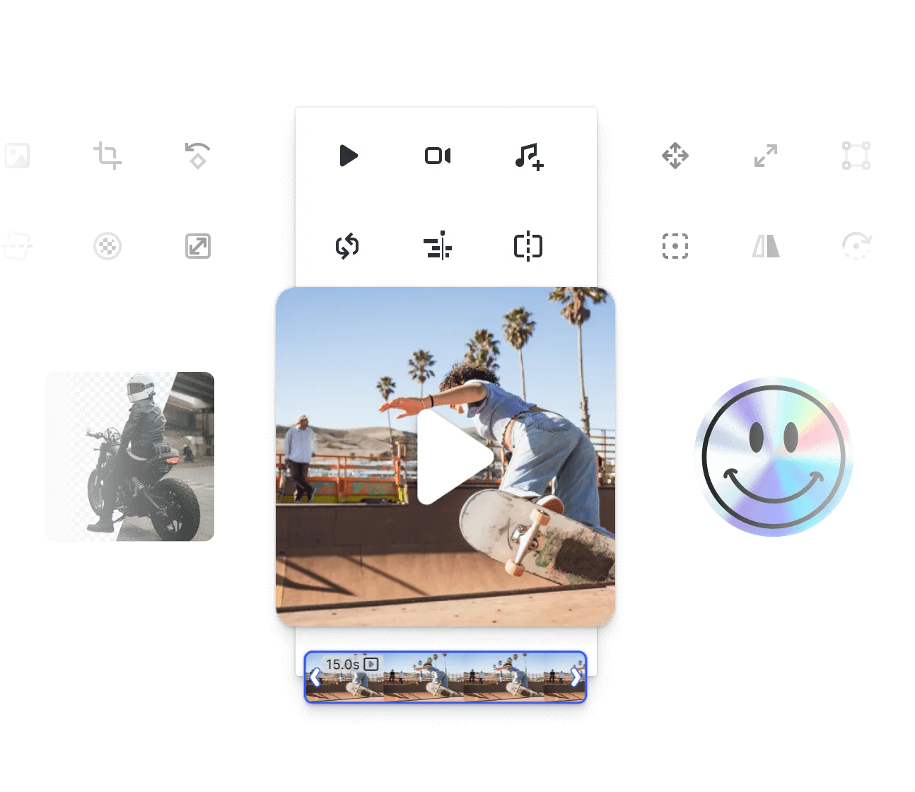 Multi-channel campaign variants generated from one template
