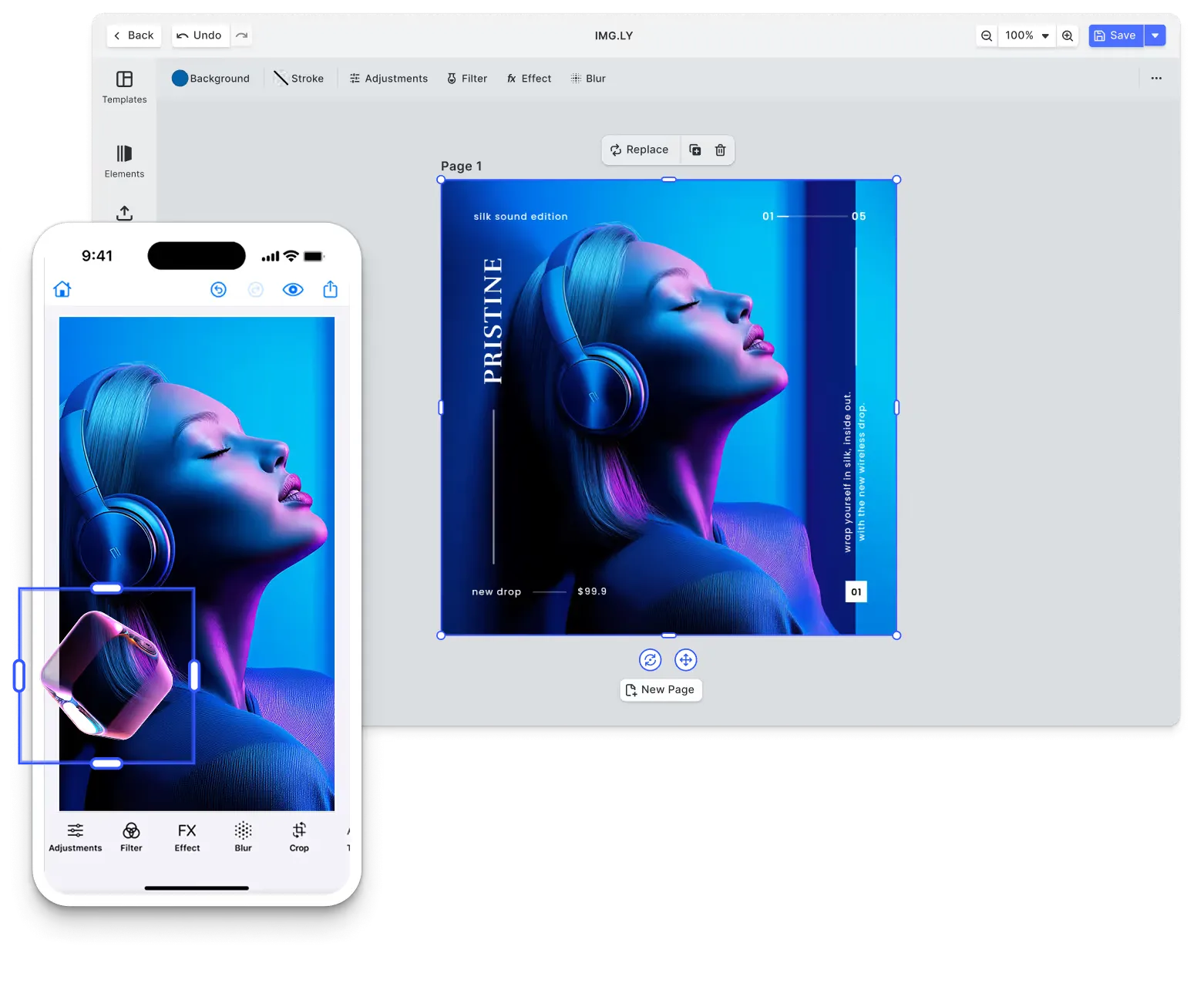 IMG.LY Creative Editor SDK compared against Pintura