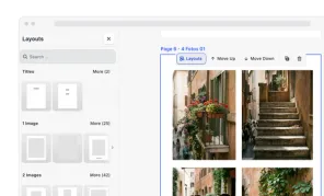 Preview of Photobook Editor demo