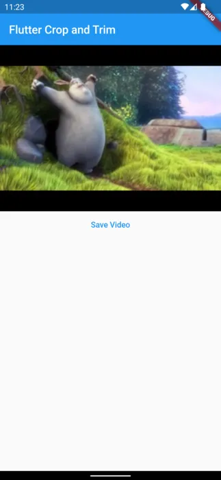 Create a Flutter app to trim and crop videos easily.