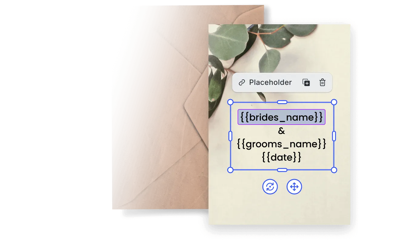 Personalization with Variable Layouts