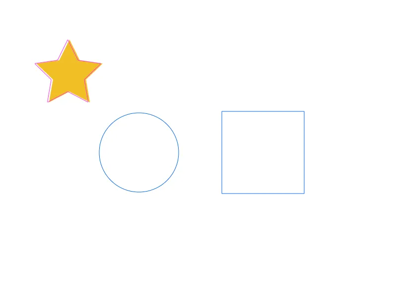 Cutout paths exported from the Android sample scene