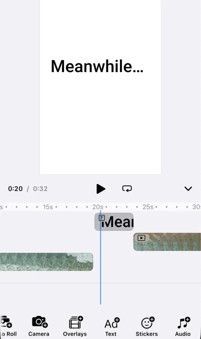 Annotation used as a title