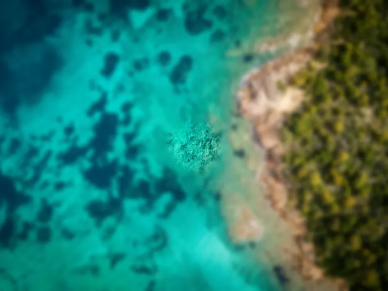 Radial blur applied to an Android Engine scene