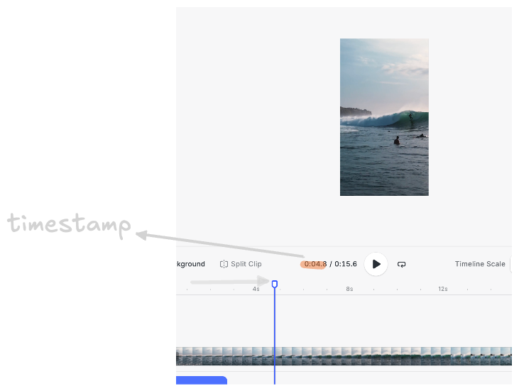 Frame preview at 0:4:8