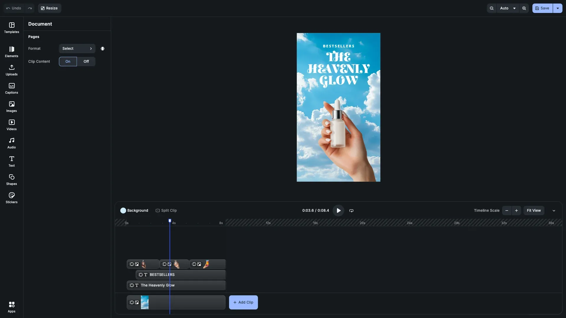 Video Editor (Advanced) preview