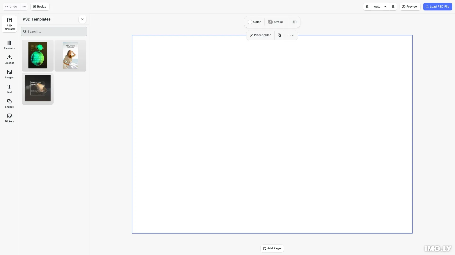Import from Photoshop