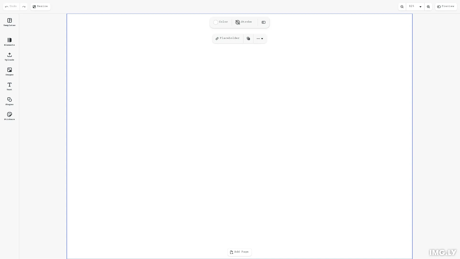 CE.SDK editor with monospace font applied to all UI panels, buttons, and controls