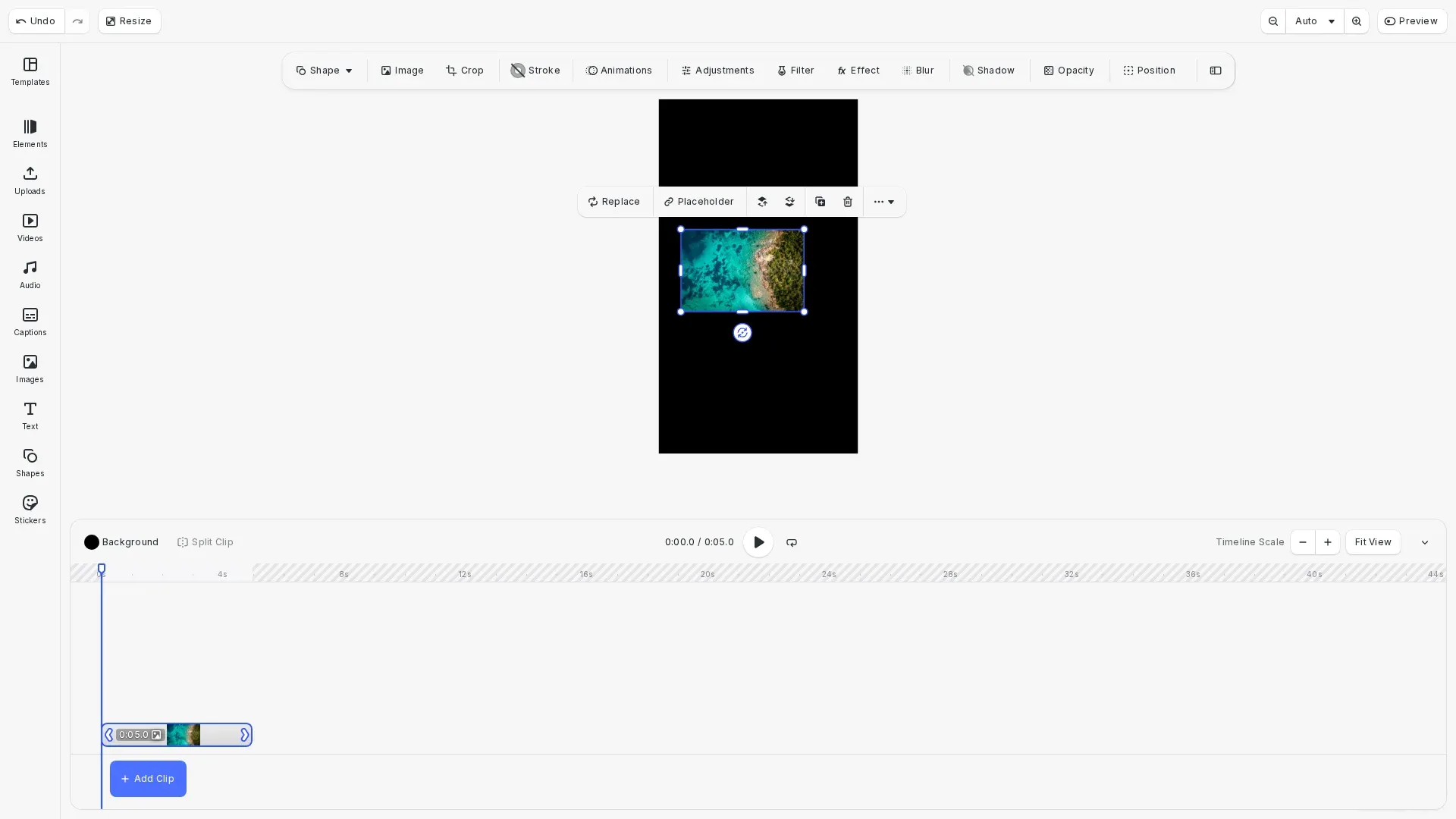 Import Remote Assets example showing CE.SDK with loaded remote asset sources