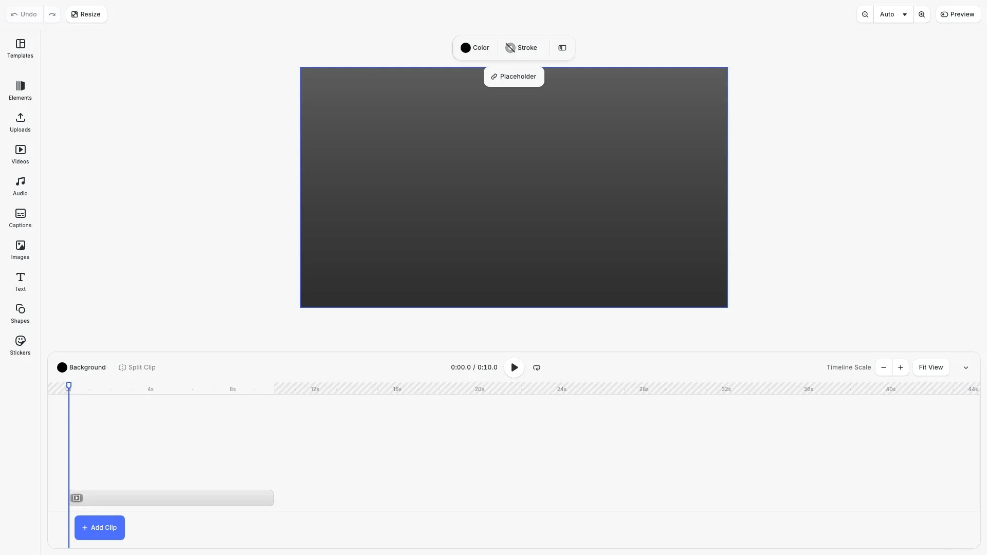Control Audio and Video example showing video playback controls