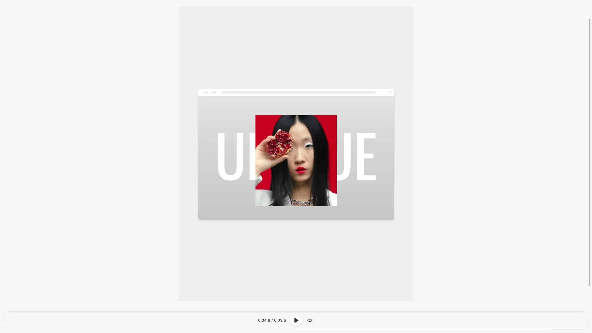 Video Player preview