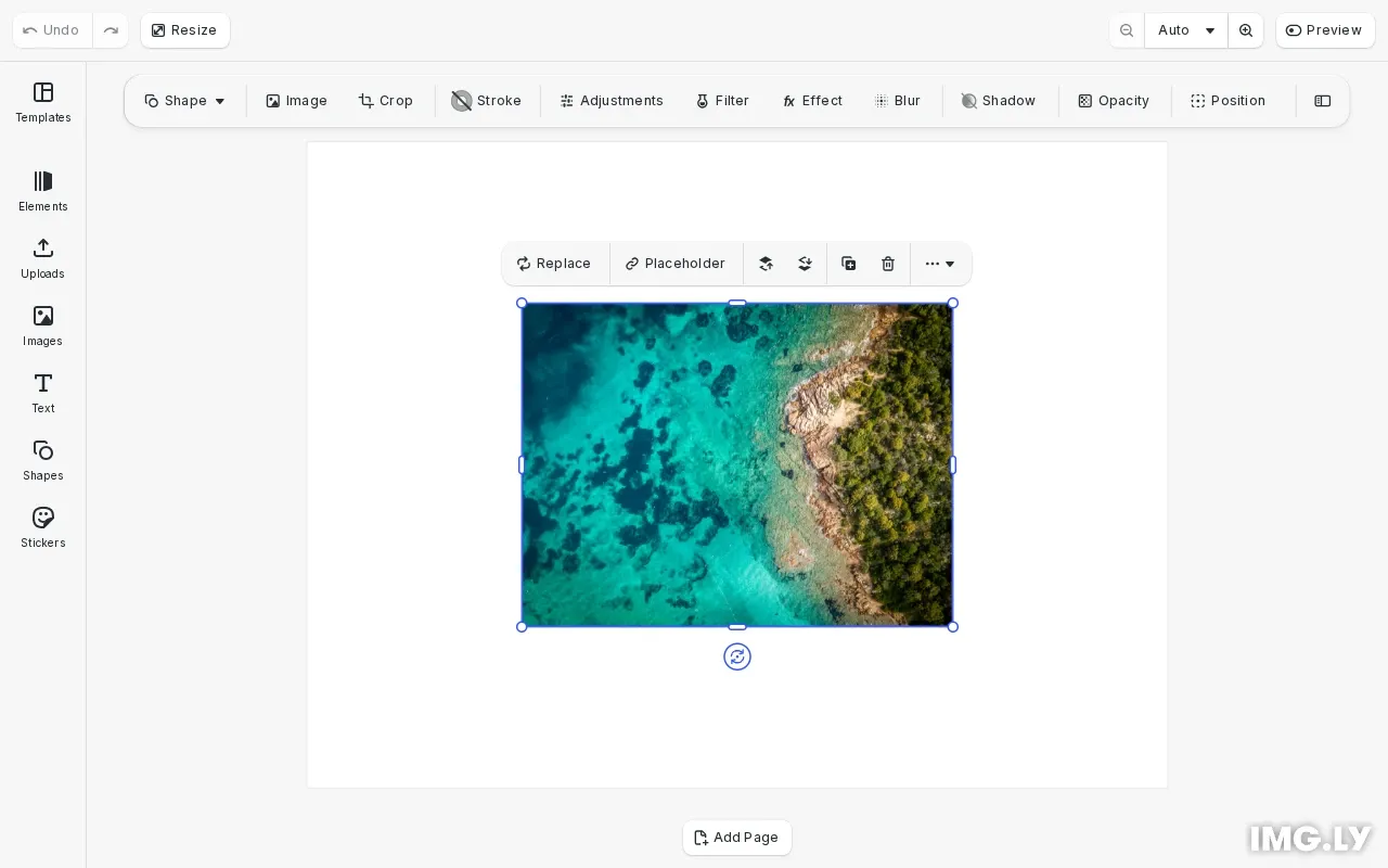 Store Custom Metadata example showing an image block with metadata