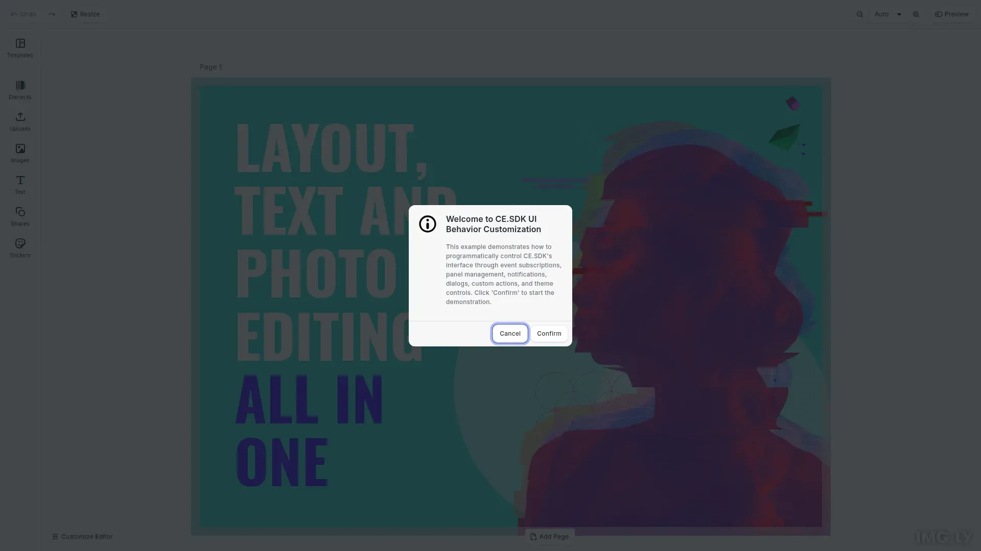 Customize UI Behavior
