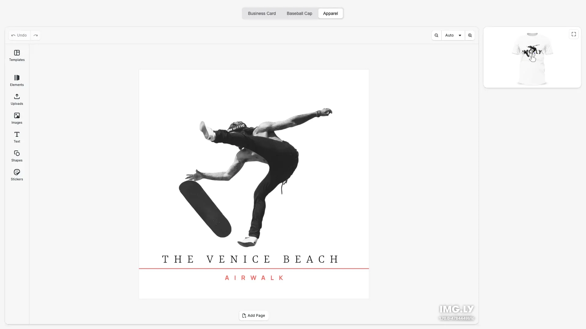 3D Mockup Editor preview