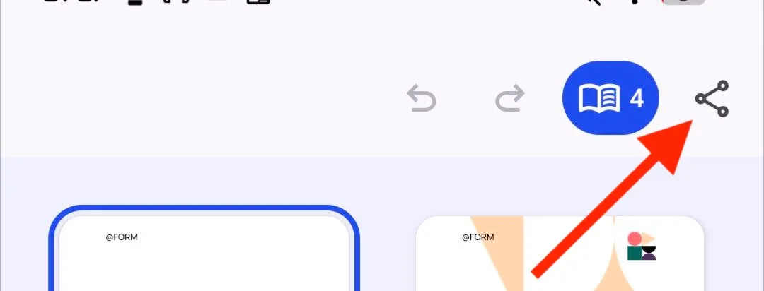 Location of export button in prebuilt editors