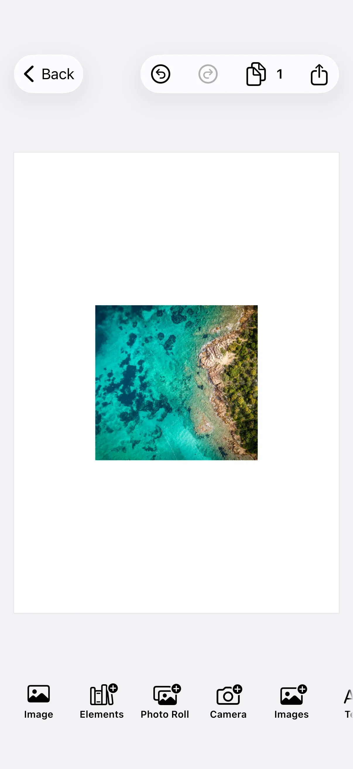 Custom feature plugin button in the iOS editor dock