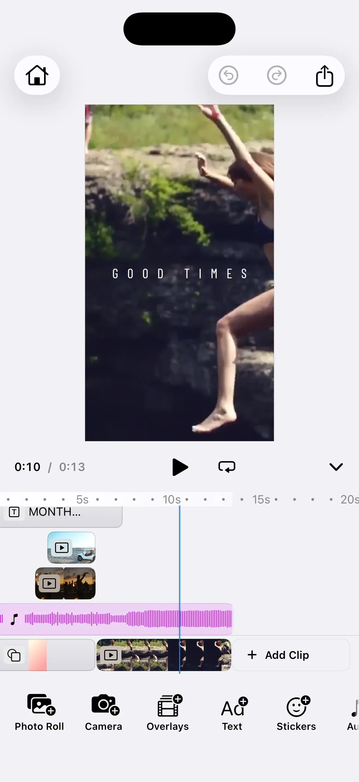 Video Editor starter kit screenshot