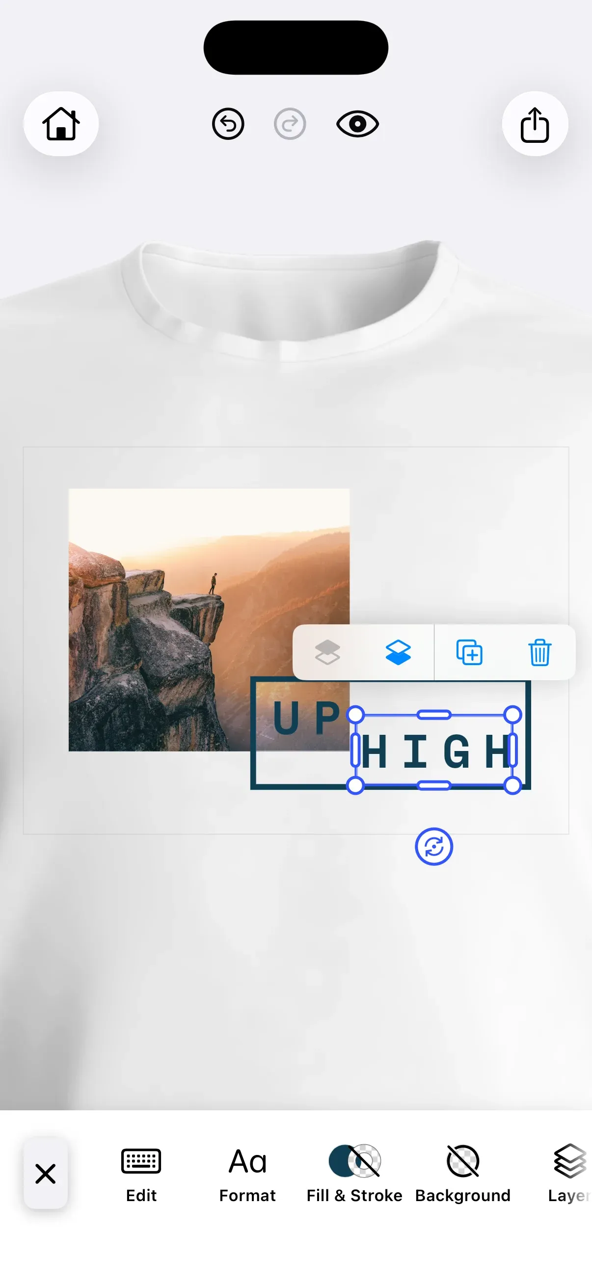 T-Shirt Designer starter kit screenshot