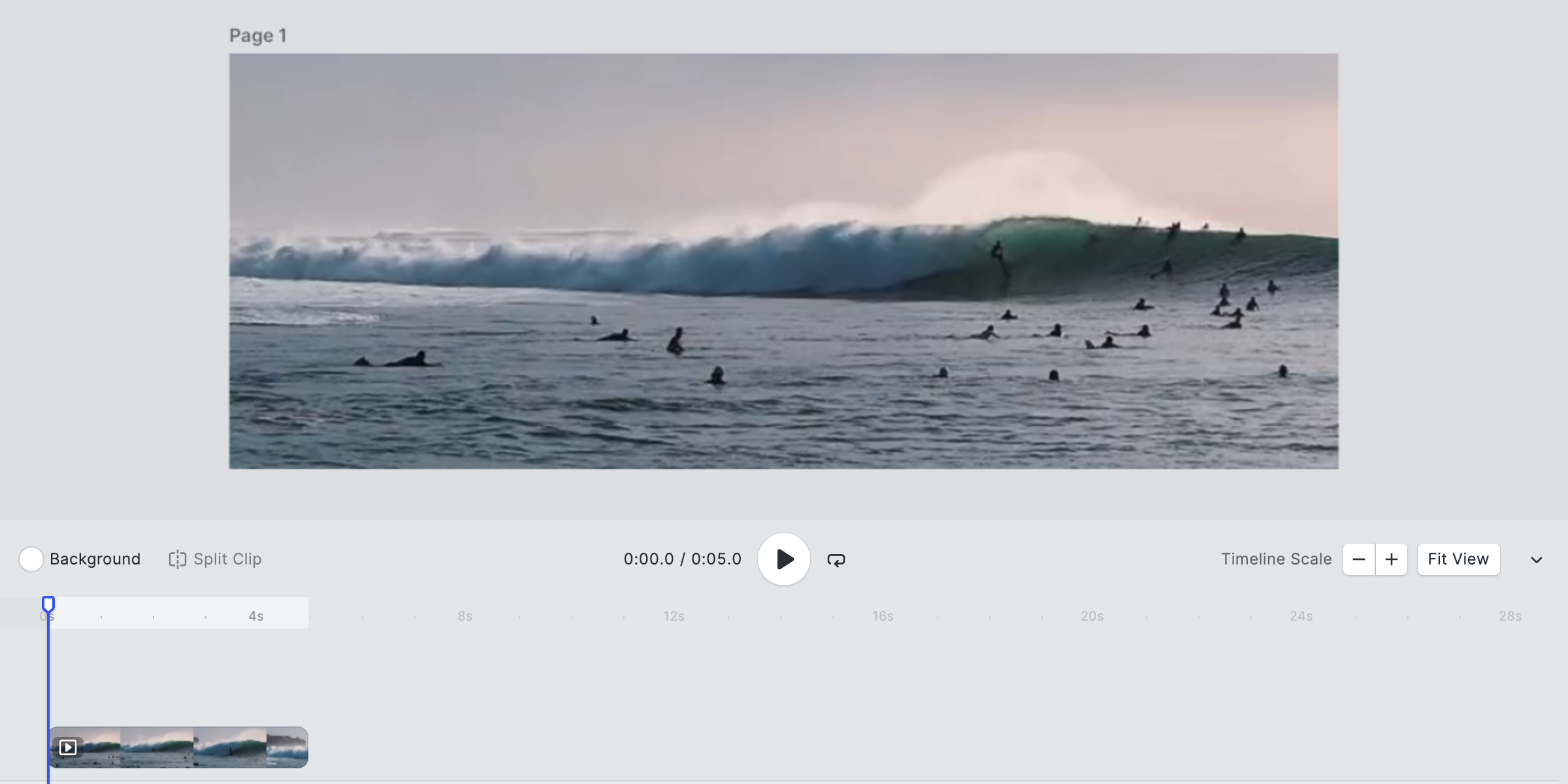 Video panoramic width increased to 150%