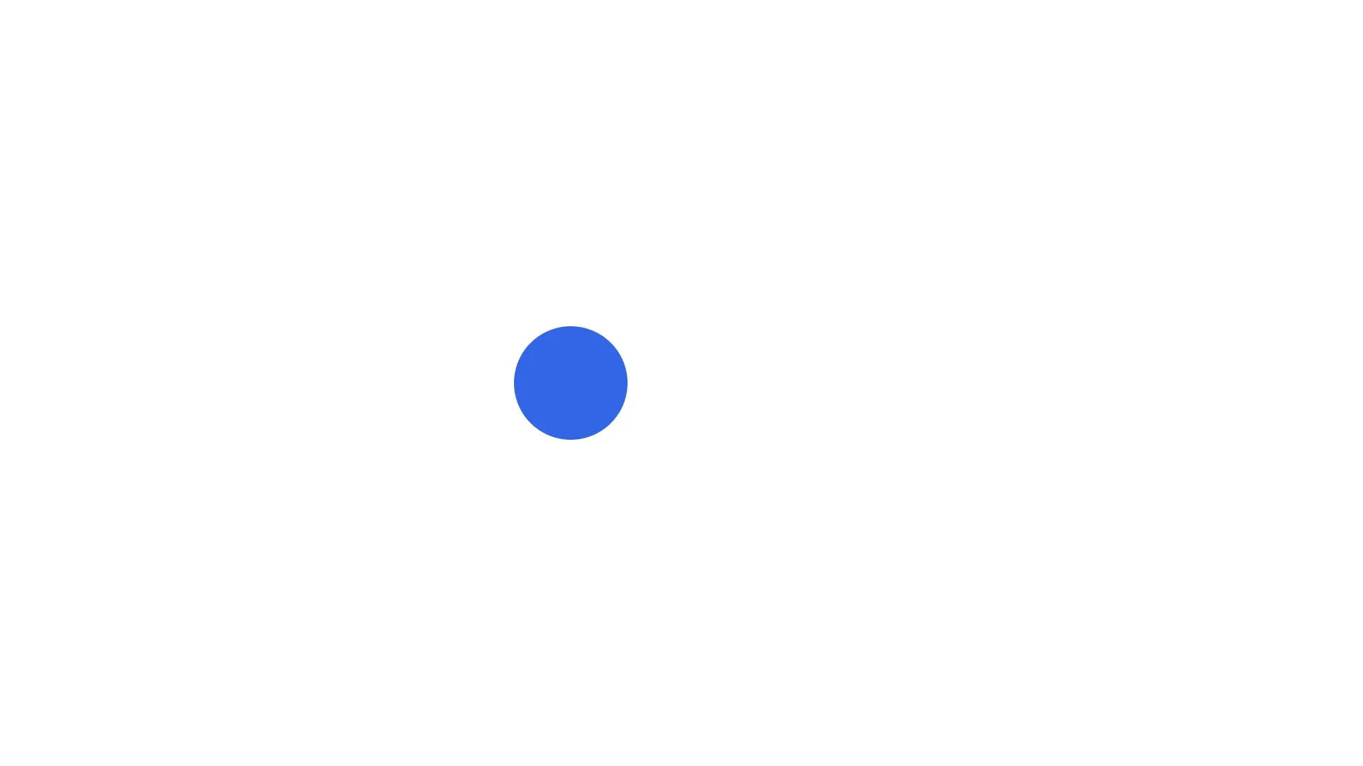 A ball 40 percent of its way across the page, at the beat marker at 4 seconds