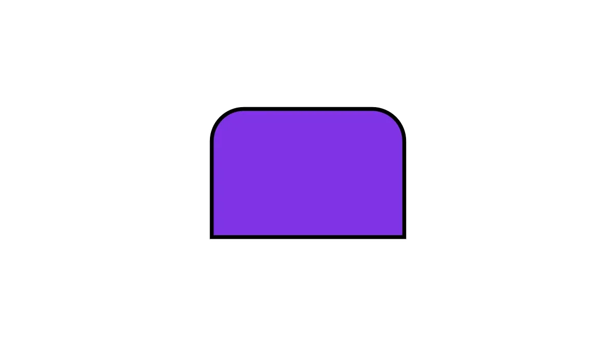 A purple block with a stroke and rounded top corners, exported at 2.5 seconds