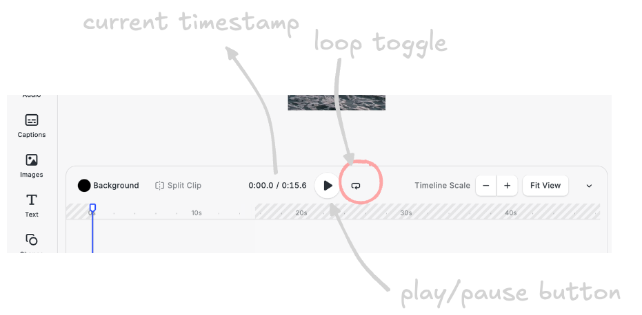 CE.SDK playback bar