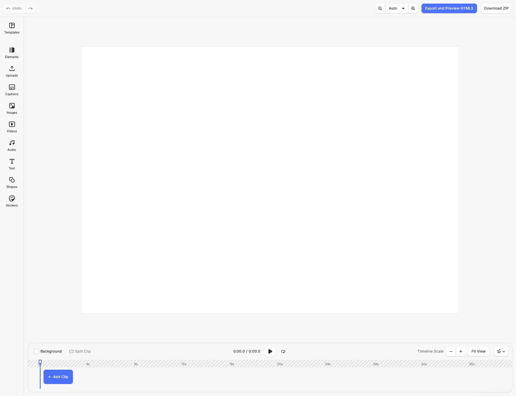 Export to HTML5
