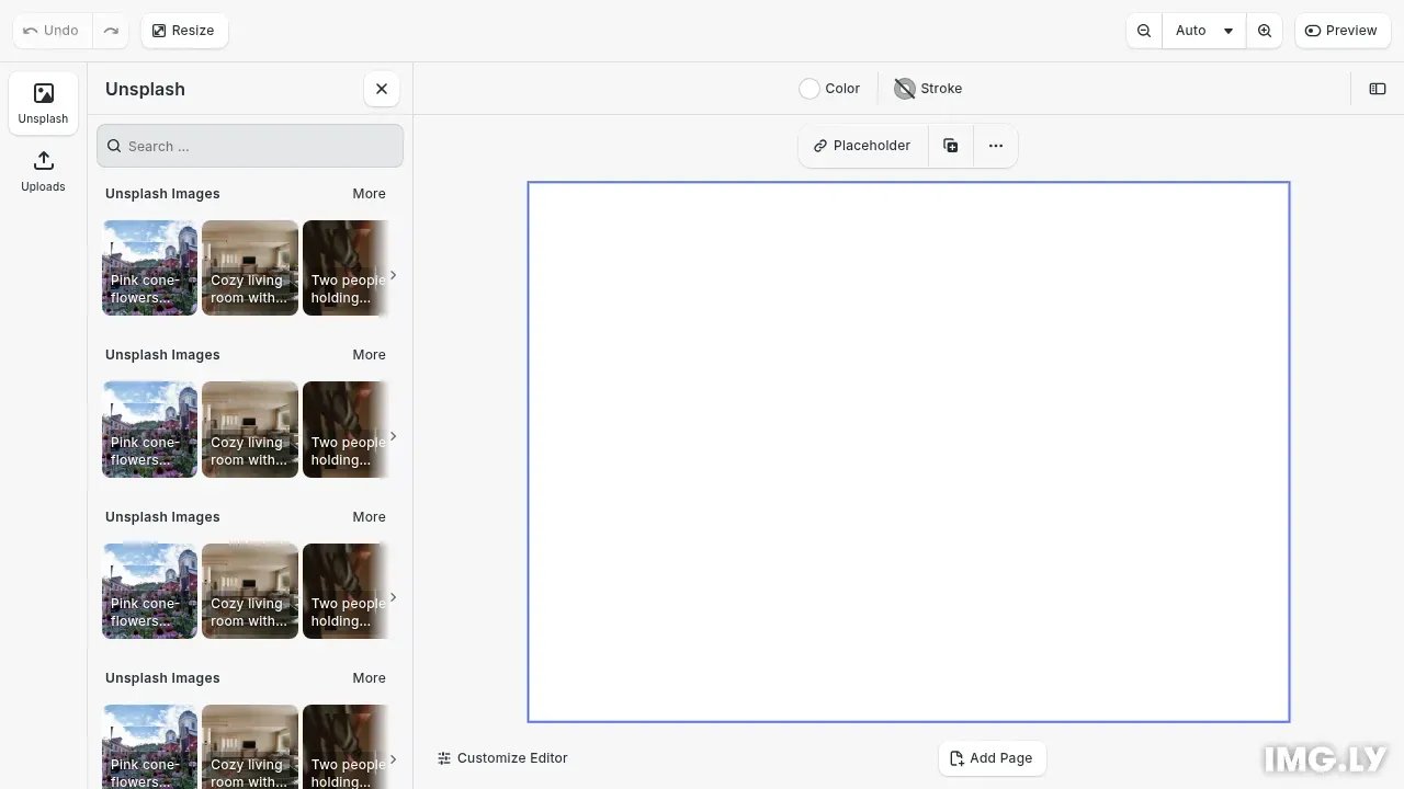 Asset Library with custom sources