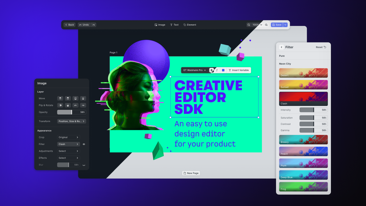 CreativeEditor SDK: Design Editor for JS, Swift, Kotlin & More